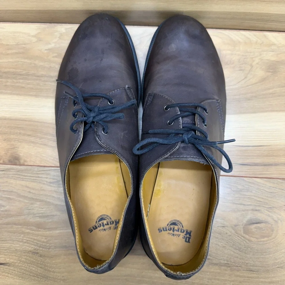 Dr Martens 2 Eye Oxfords Mens 13 Brown Leather Business Casual 1461 Preppy